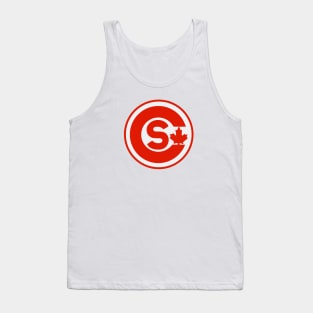 Defunct Sault Ste. Marie Canadians Hockey 1971 Tank Top